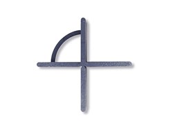 Fugenkreuze plus (Platten Abstandhalter), Höhe= 15 mm